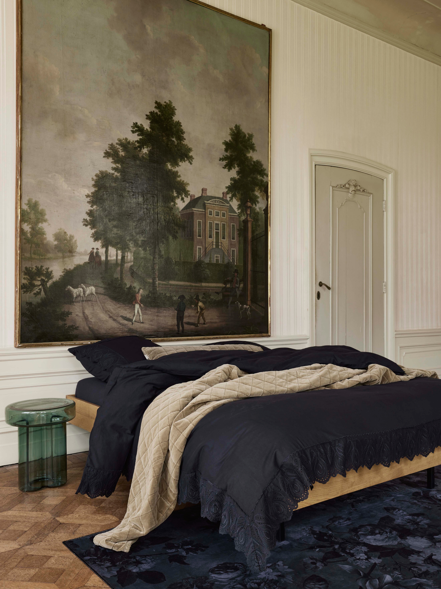 ESSENZA Maen Nightblue Bettwäsche 135 x 200 cm