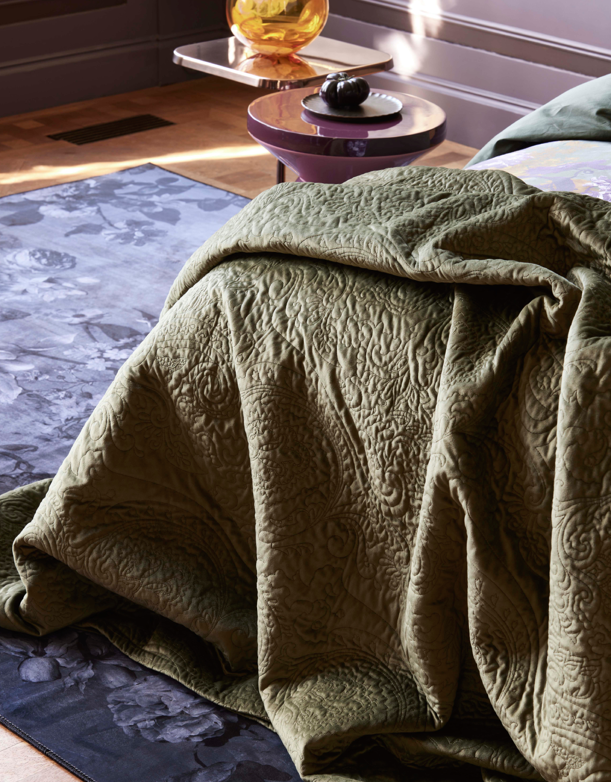 ESSENZA Roeby Moss Tagesdecke 270 x 265 cm