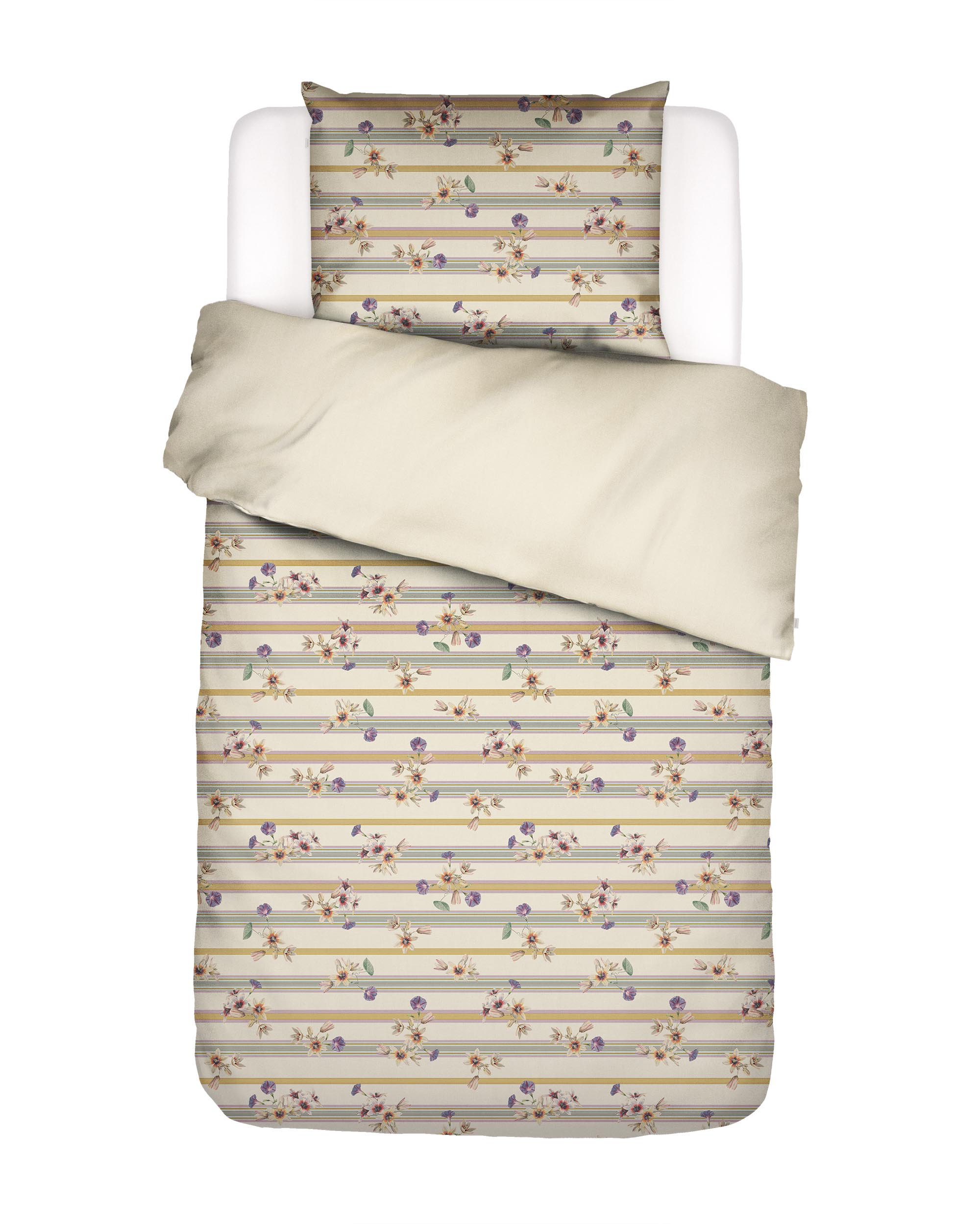 ESSENZA Roselina Evening rose Dekbedovertrekset 140 x 220 cm