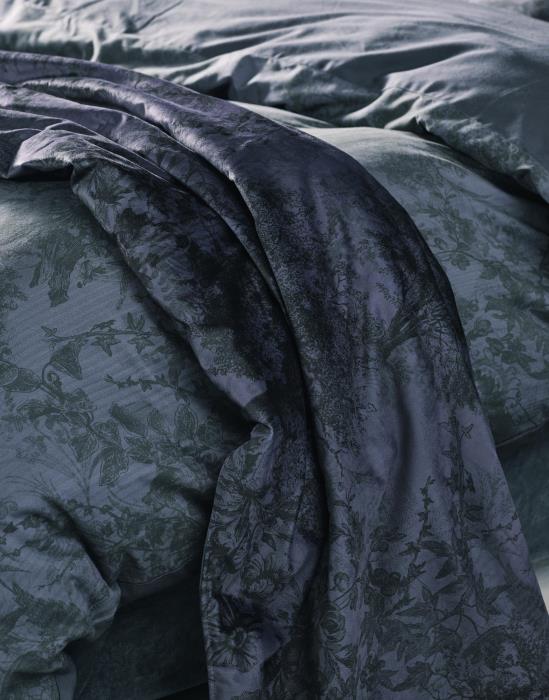 ESSENZA Aurelie Nightblue Bettwäsche 155 x 220 cm
