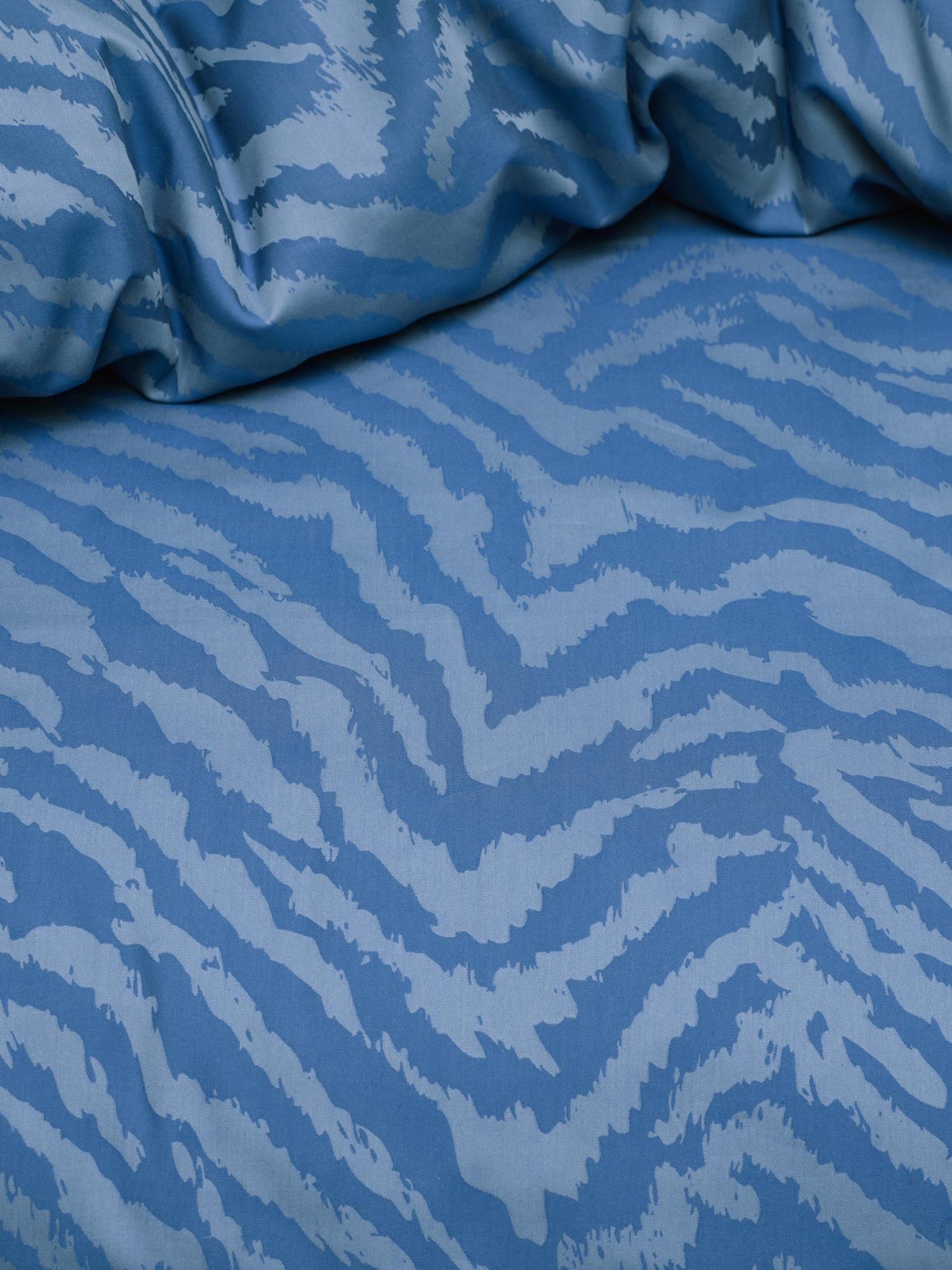ESSENZA Belen Moonlight Blue Bettwäsche 135 x 200 cm