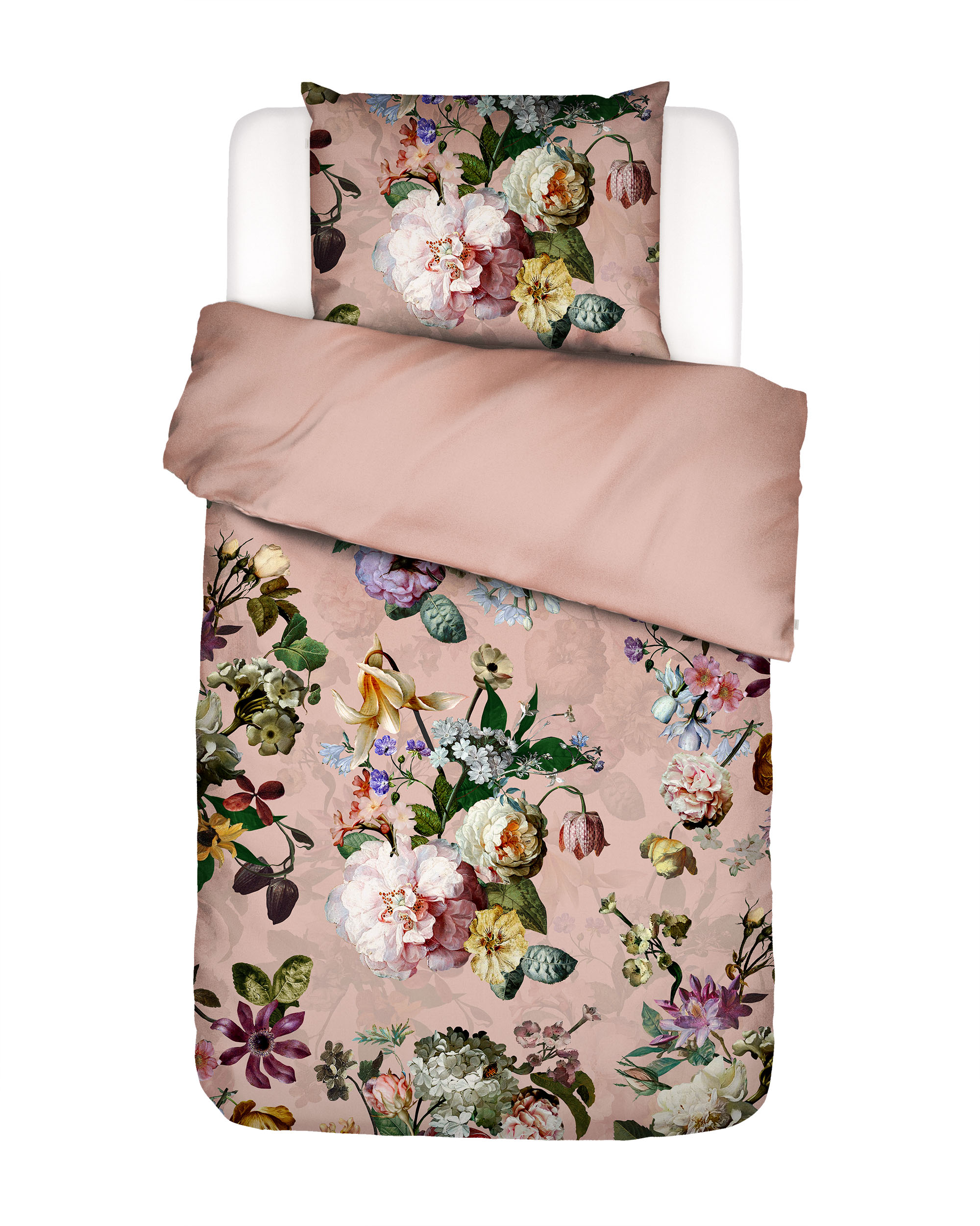 ESSENZA Fleur Evening rose Bettwäsche 135 x 200 cm