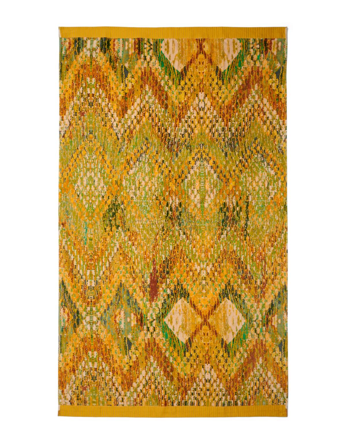 ESSENZA Fabienne Senfgelb Strandhandtuch 100 x 180 cm