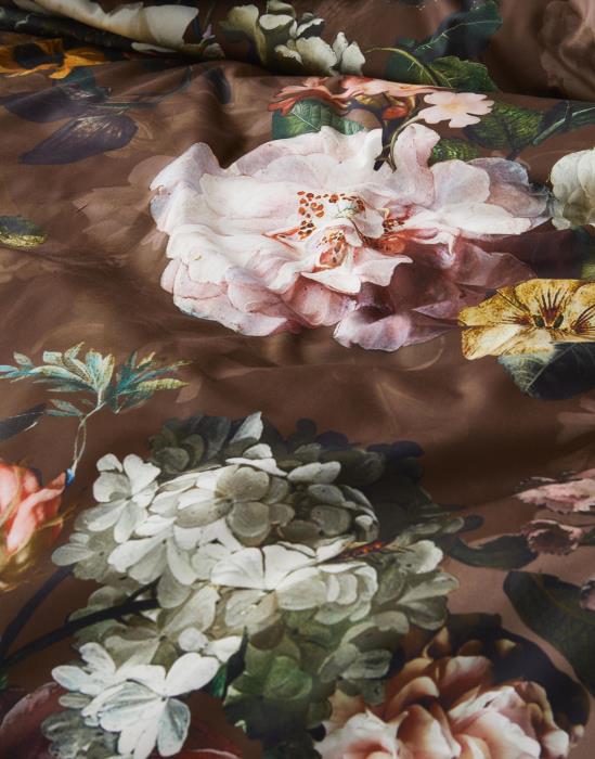 ESSENZA Fleur Chocolate Bettwäsche 135 x 200 cm