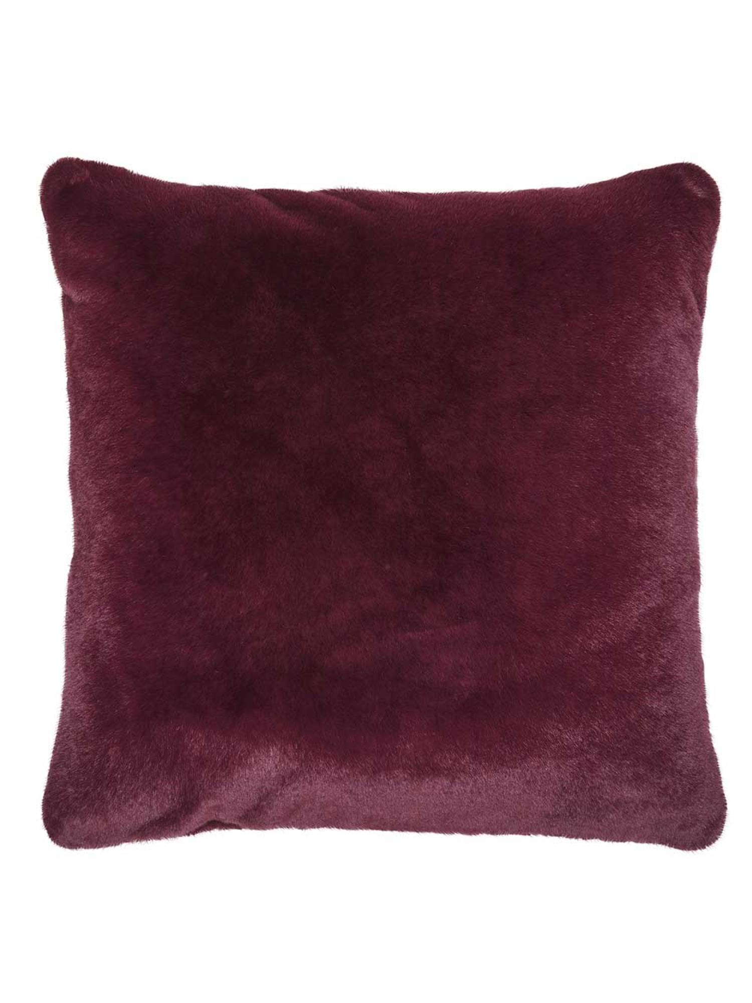 ESSENZA Furry Burgundy Dekokissen 50 x 50 cm