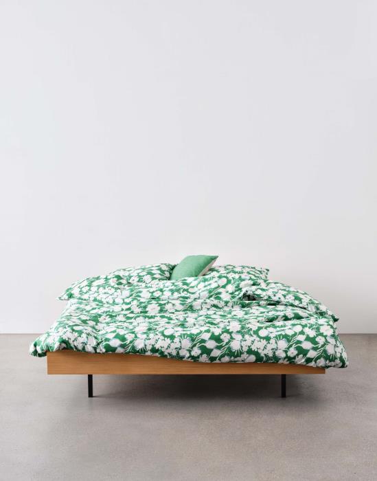 Marc O'Polo Hanne Vivid Green Bettwäsche 135 x 200 cm