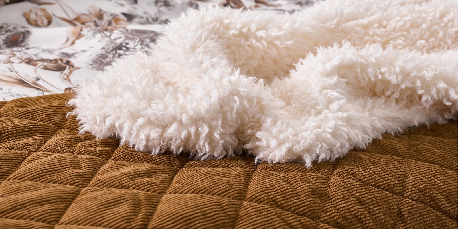 ESSENZA Shelley Vanilla Plaid 150 x 200 cm
