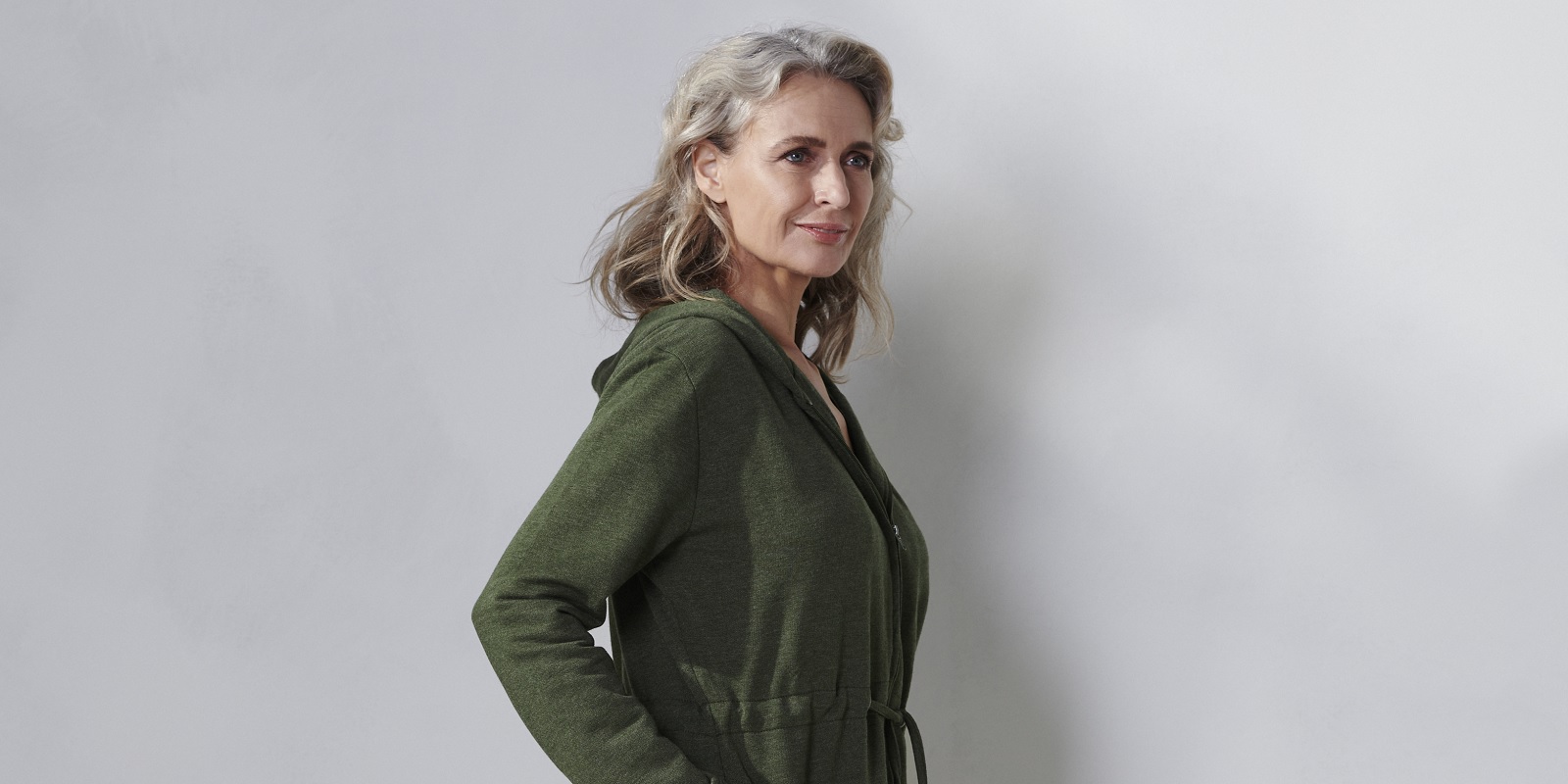 ESSENZA Louise Moss Bademantel