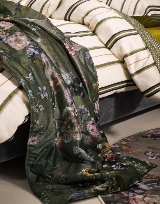 ESSENZA Isabelle Forest Green Plaid 135 x 170 cm