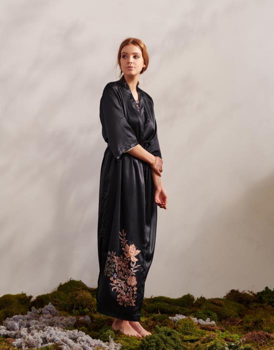 ESSENZA Jula Imogen Nightblue Kimono M