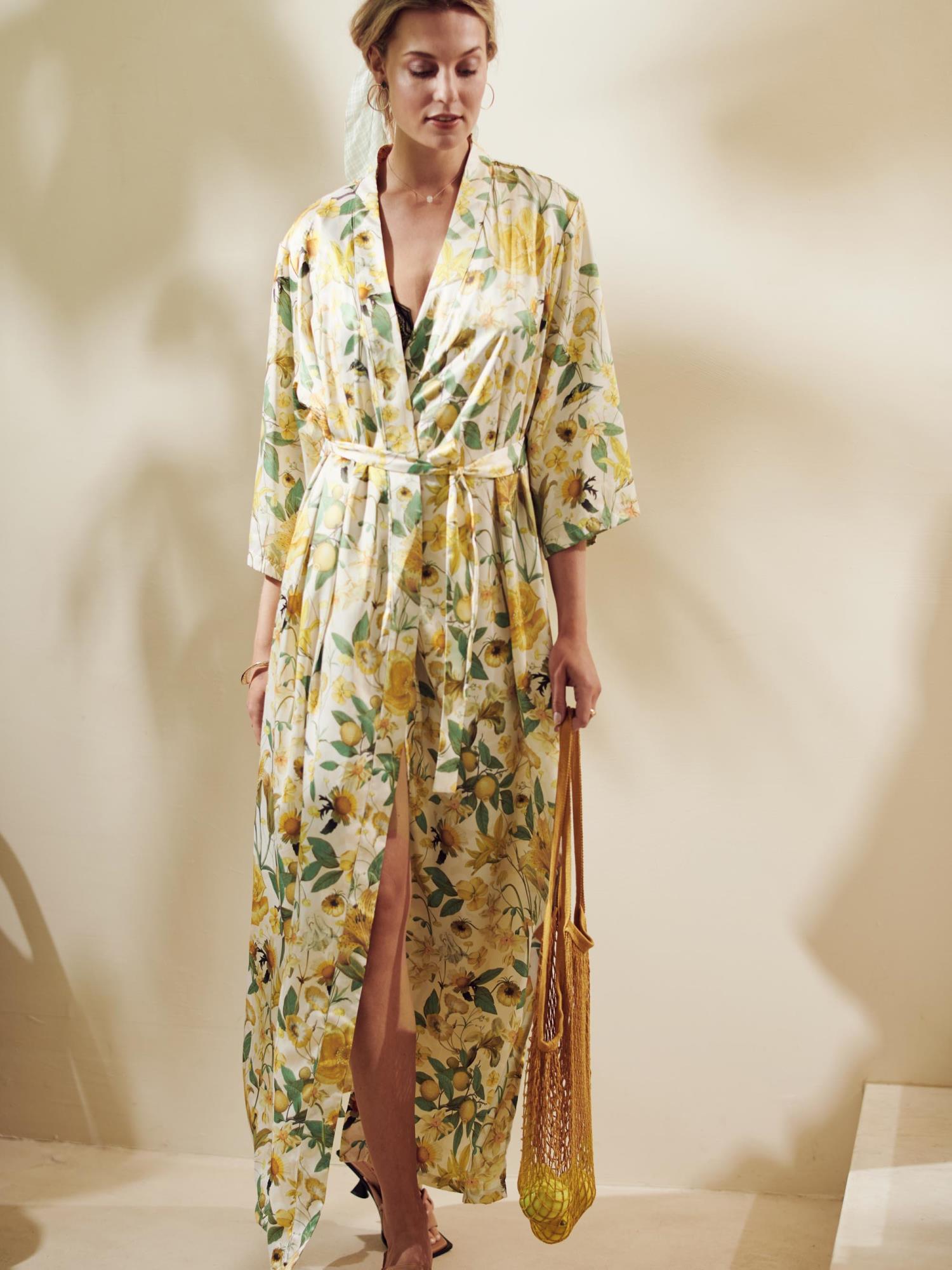 ESSENZA Jula Lisa Silk Kimono S