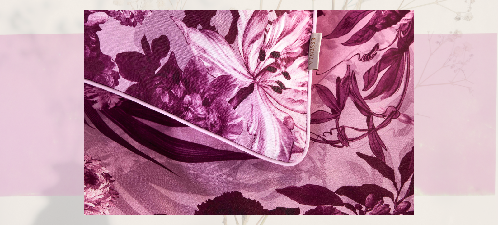 ESSENZA Rosemary Spot on pink Bettwäsche 140 x 200 cm