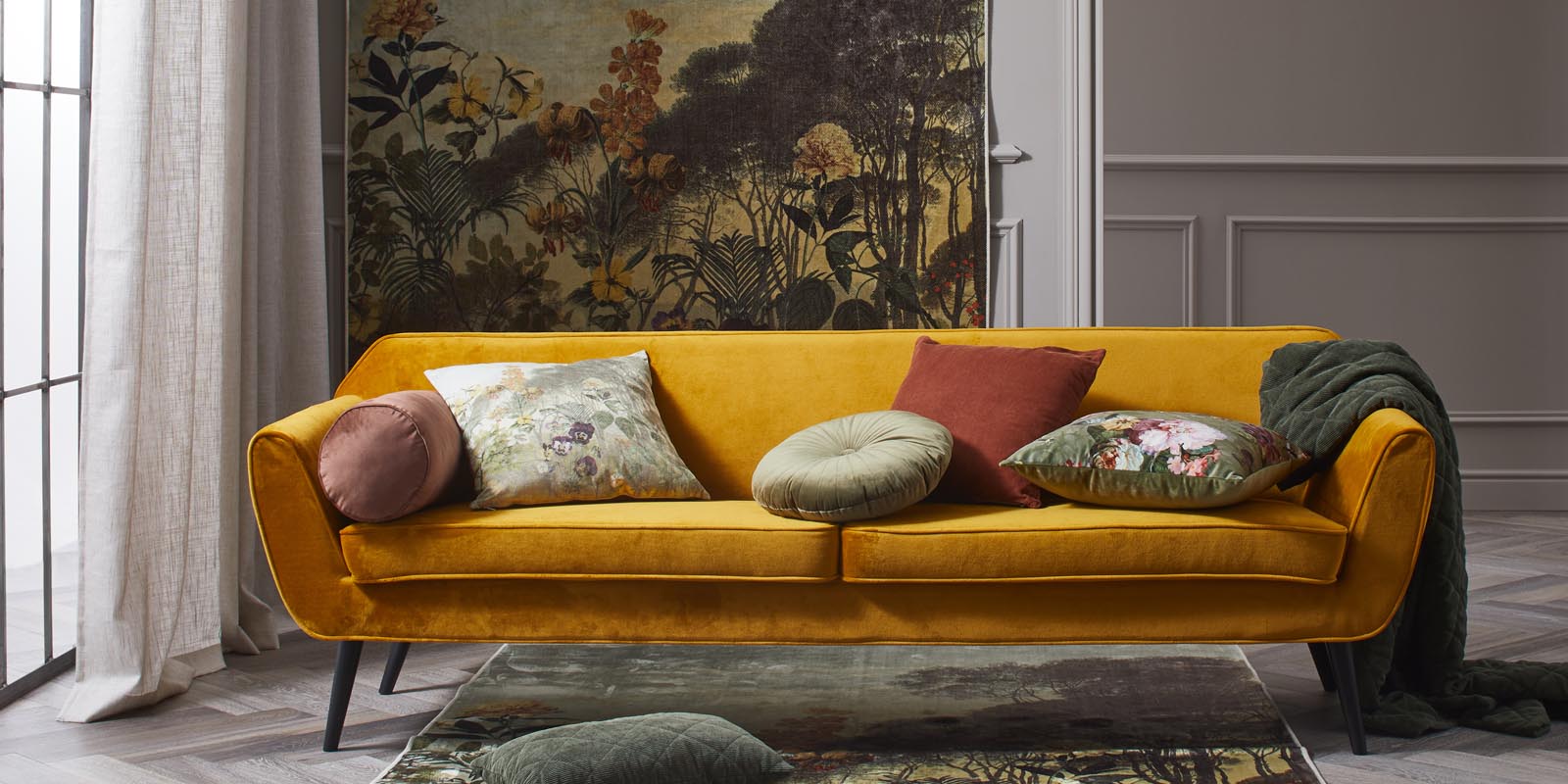 ESSENZA HOME Wohnacessoires Gelb