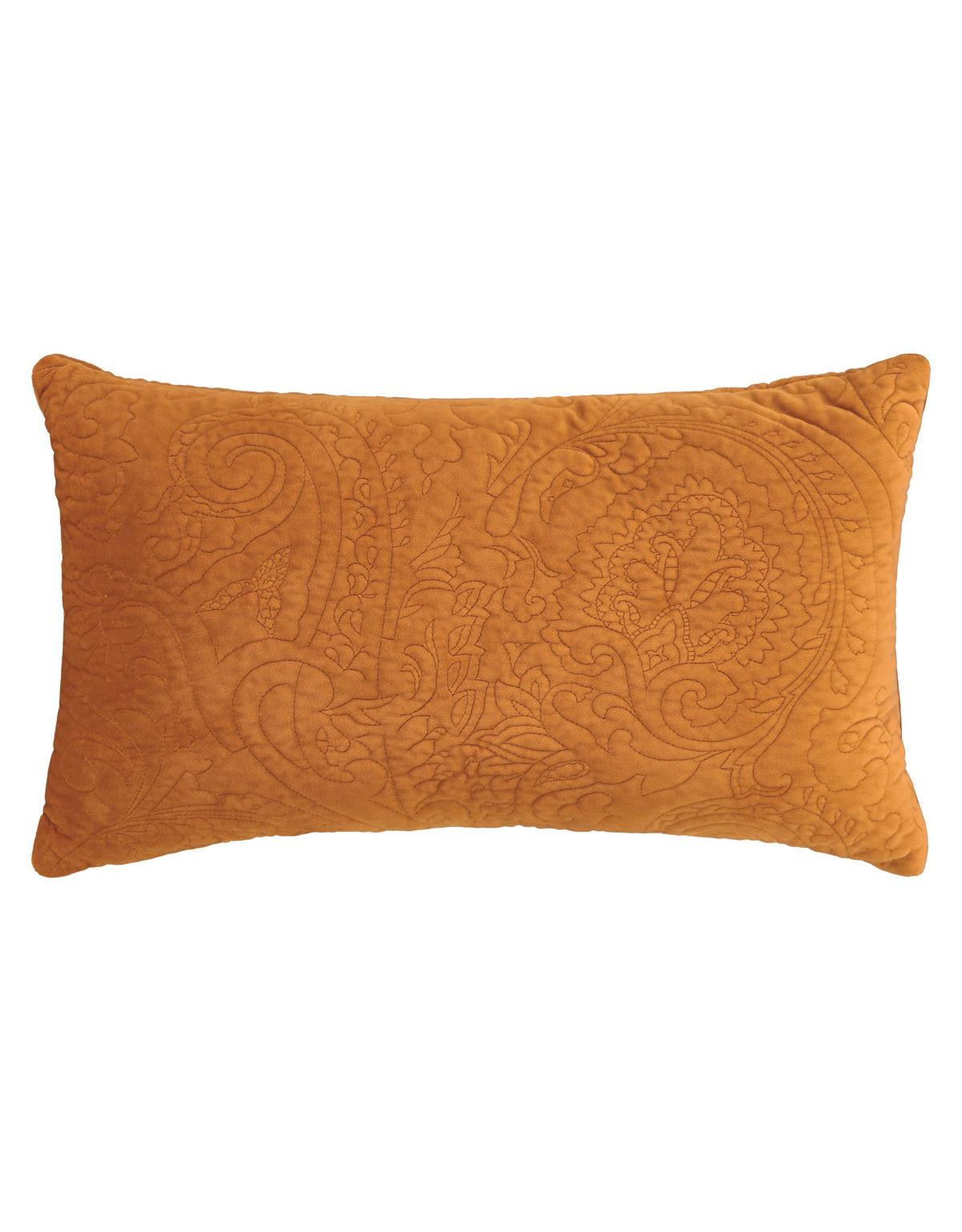 ESSENZA Roeby Leather Brown Dekokissen 30 x 50 cm
