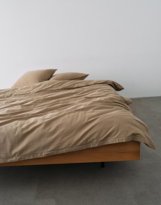 Marc O'Polo Senja Walnussbraun Bettwäsche 135 x 200 cm