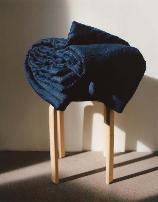 Marc O'Polo Soletta Dark Navy Plaid 150 x 200 cm