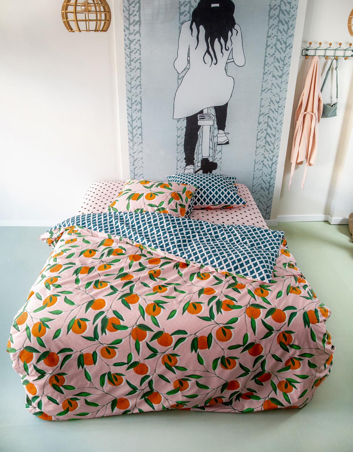 Covers & Co Squeeze the Day Rose Bettw&auml;sche 135 x 200 cm