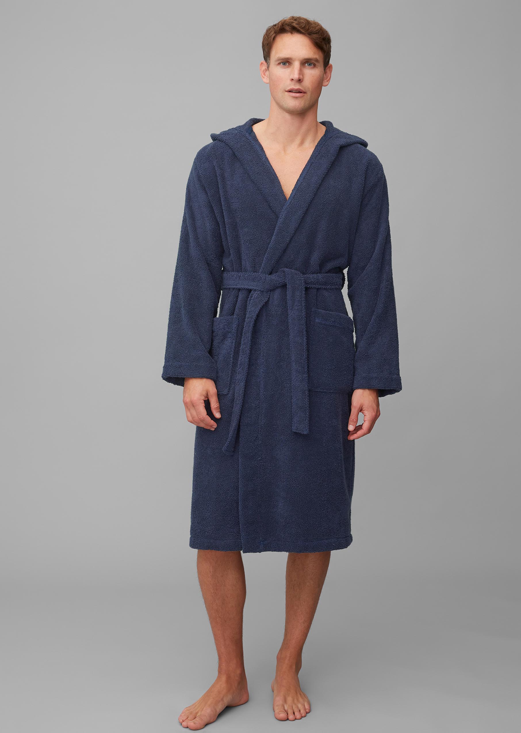 Marc O'Polo Timeless Uni Navy Bademantel M