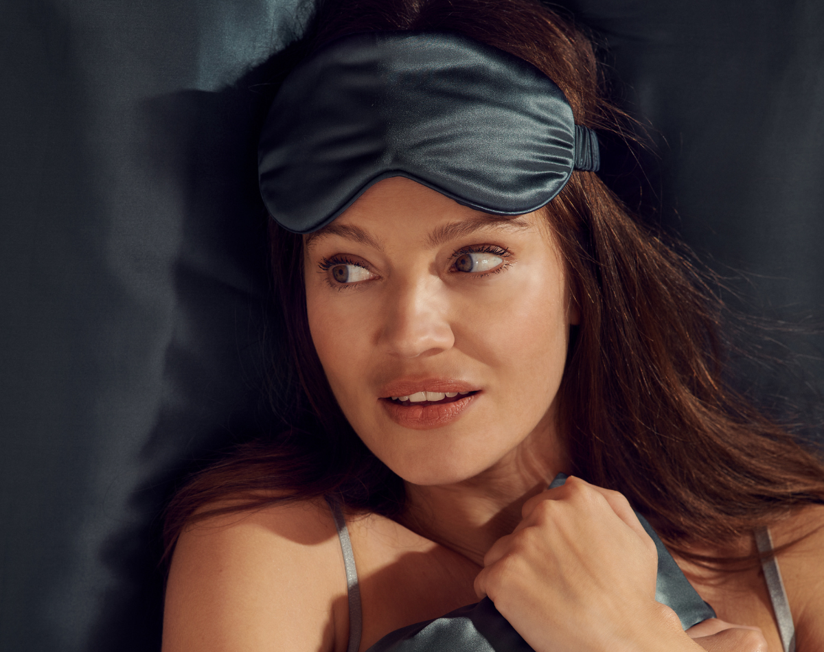 ESSENZA Alice Slate grey Schlafmaske One Size